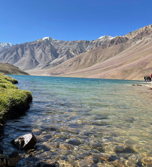 Beautiful Kinnaur Kaza Taxi Package with Chandratal